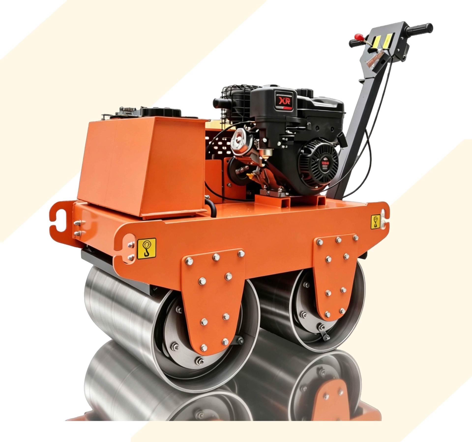 XHFS600C手扶式双轮压路机参数表